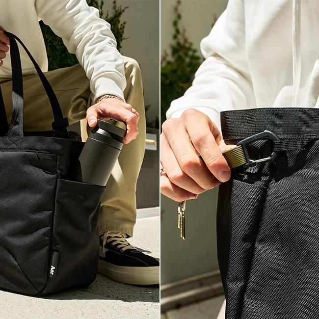 Aer ブラックトートバッグ City Tote Black | Aer ｜ エアー公式通販サイト