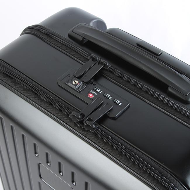 最大41% 9/8限定 タケオキクチ スーツケース 機内持ち込み LCC 22L フロントオープン ストッパー コインロッカー 軽量 シティブラック TAKEO KIKUCHI CTY001 | TAKEO KIKUCHI | 10