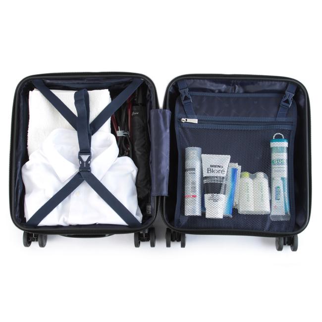 最大44% 3/1まで タケオキクチ スーツケース 機内持ち込み LCC 22L フロントオープン ストッパー コインロッカー 軽量 シティブラック TAKEO KIKUCHI CTY001 | TAKEO KIKUCHI | 14