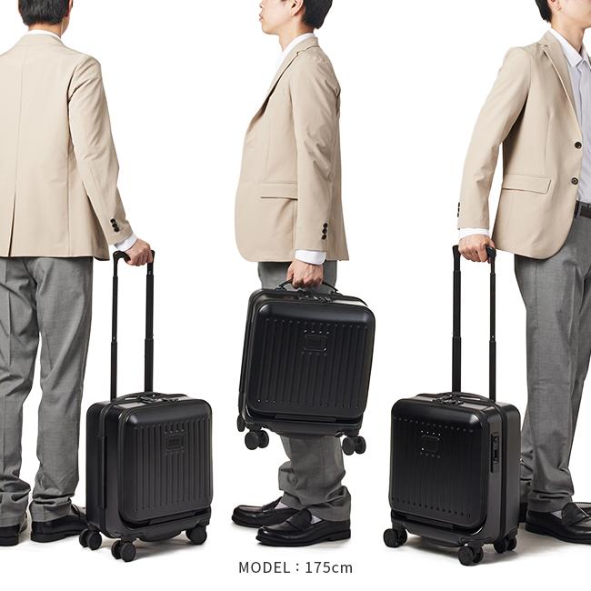 最大41% 9/8限定 タケオキクチ スーツケース 機内持ち込み LCC 22L フロントオープン ストッパー コインロッカー 軽量 シティブラック TAKEO KIKUCHI CTY001 | TAKEO KIKUCHI | 06