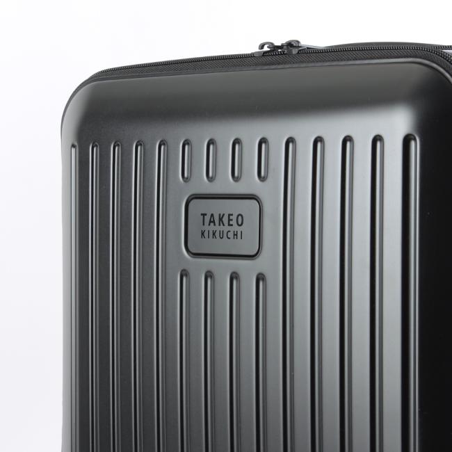 最大41% 9/8限定 タケオキクチ スーツケース 機内持ち込み LCC 22L フロントオープン ストッパー コインロッカー 軽量 シティブラック TAKEO KIKUCHI CTY001 | TAKEO KIKUCHI | 07