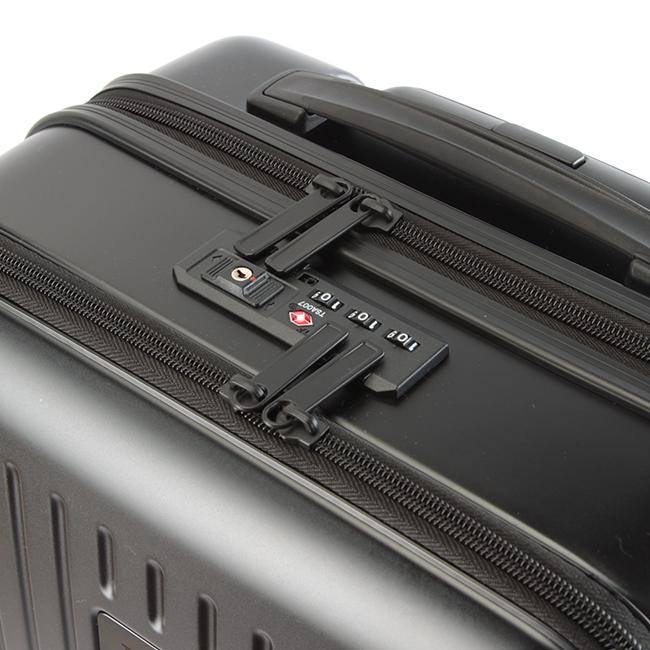 最大44% 3/1まで タケオキクチ スーツケース 機内持ち込み Sサイズ 32L フロントオープン ストッパー付き 軽量 シティブラック TAKEO KIKUCHI CTY002 | TAKEO KIKUCHI | 08