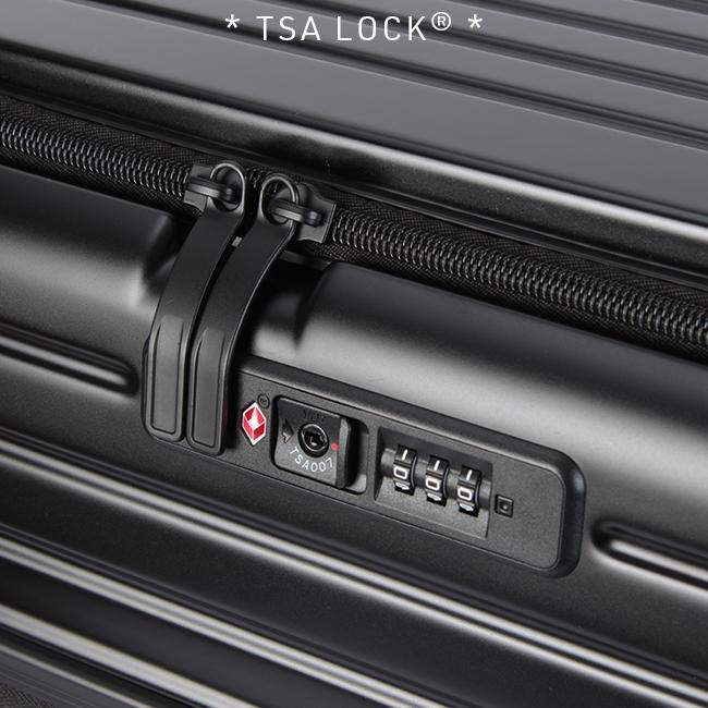 最大41% 9/8限定 タケオキクチ スーツケース Mサイズ 65L/70.8L 拡張 軽量 フロントドア ブックオープン ストッパー シティブラック TAKEO KIKUCHI CTY004A | TAKEO KIKUCHI | 13