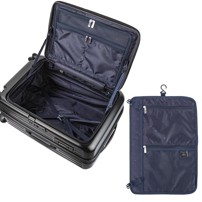 最大41% 9/8限定 タケオキクチ スーツケース Mサイズ 65L/70.8L 拡張 軽量 フロントドア ブックオープン ストッパー シティブラック TAKEO KIKUCHI CTY004A | TAKEO KIKUCHI | 08