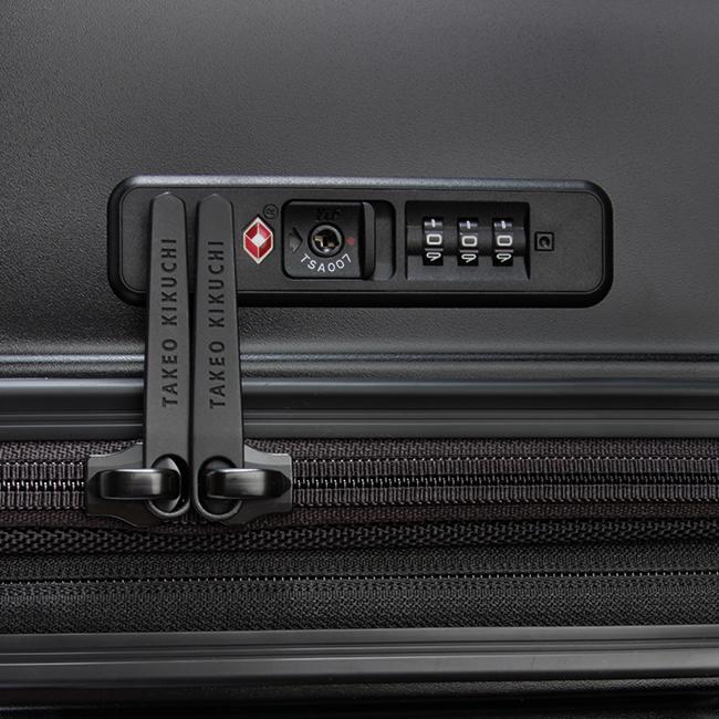 最大41% 9/8限定 タケオキクチ スーツケース 102L/117L 拡張 大型 大容量 Lサイズ ストッパー 軽量 シティブラック TAKEO KIKUCHI CTY006A | TAKEO KIKUCHI | 10