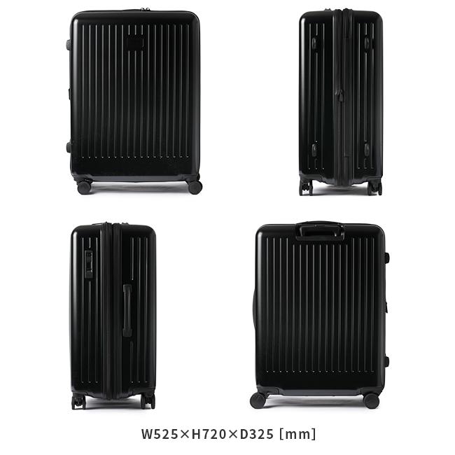 最大41% 9/8限定 タケオキクチ スーツケース 102L/117L 拡張 大型 大容量 Lサイズ ストッパー 軽量 シティブラック TAKEO KIKUCHI CTY006A | TAKEO KIKUCHI | 05