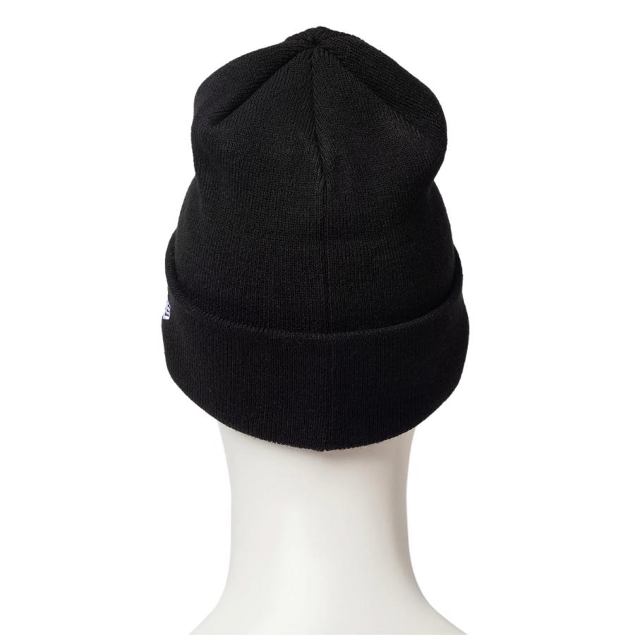 【値下げ】★新品未使用★　ニット帽　ブラック ニューエラ NEW ERA BASIC CUFF KNIT TRAPPER ブラック [14312173 FW25