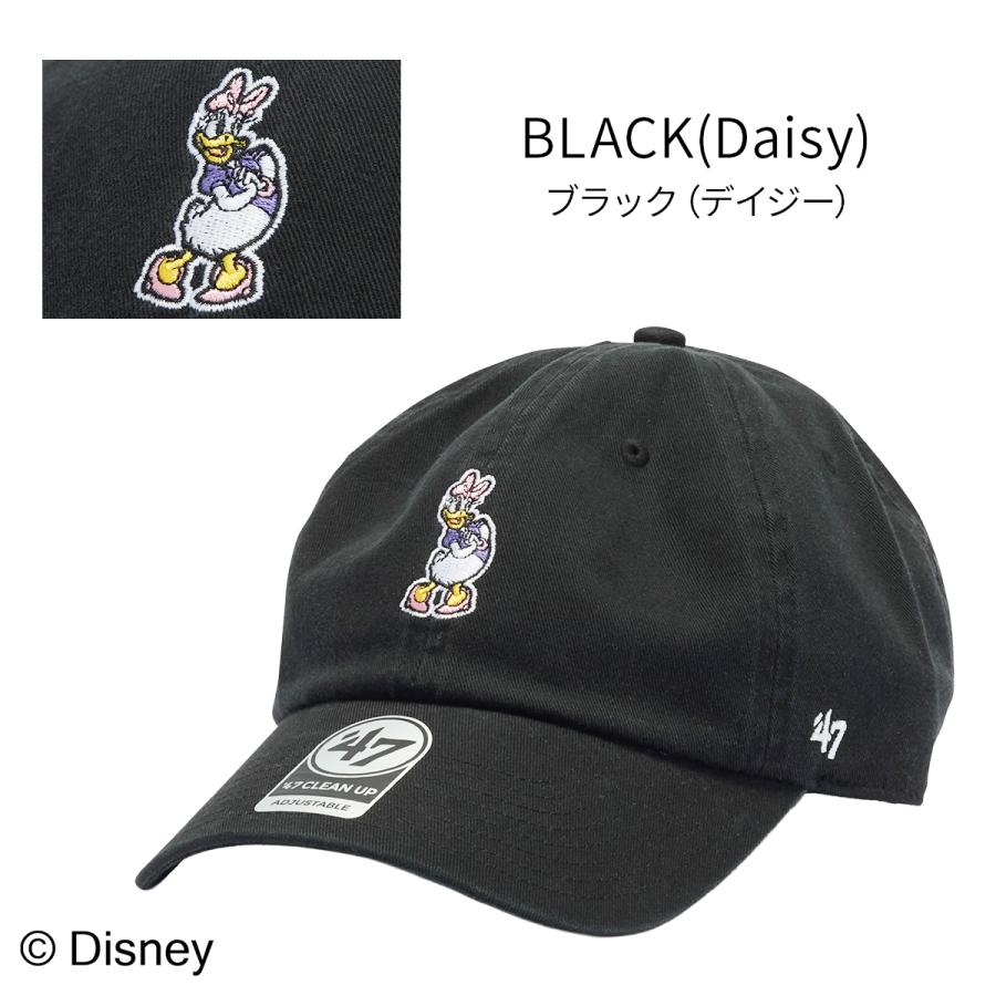 フォーティーセブン クリーンナップディズニー ドナルド デイジー アジャスタブルキャップ カーブバイザー 帽子 '47 CLEAN UP DISNEY | 47 | 07