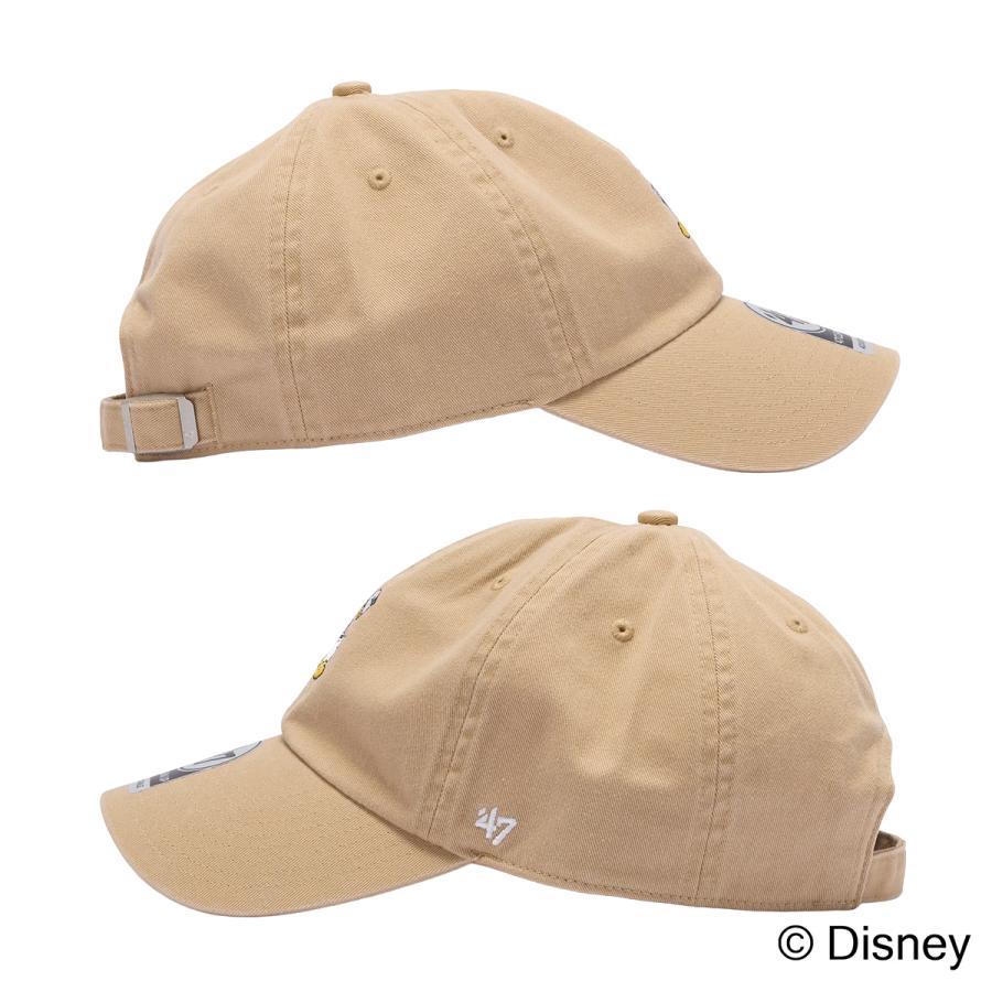 フォーティーセブン クリーンナップディズニー ドナルド デイジー アジャスタブルキャップ カーブバイザー 帽子 '47 CLEAN UP DISNEY | 47 | 09