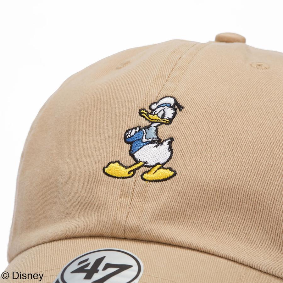 フォーティーセブン クリーンナップディズニー ドナルド デイジー アジャスタブルキャップ カーブバイザー 帽子 '47 CLEAN UP DISNEY | 47 | 12
