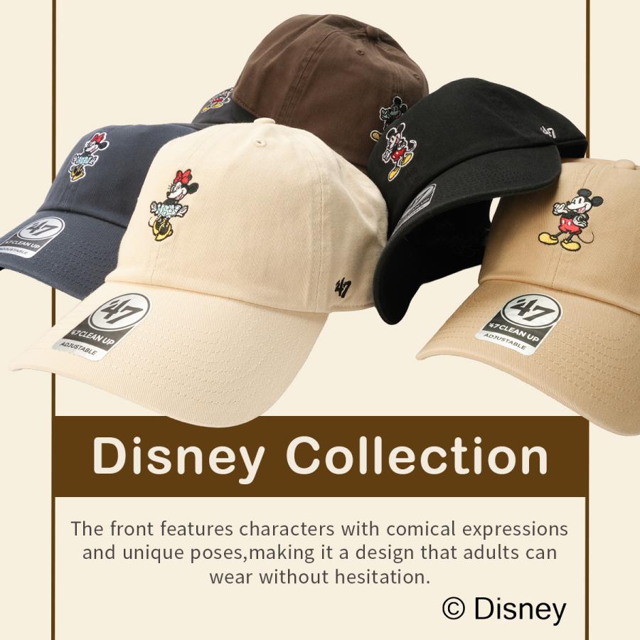 フォーティーセブン クリーンナップディズニー ミッキー ミニー アジャスタブルキャップ カーブバイザー 帽子 '47 CLEAN UP DISNEY | 47 | 07