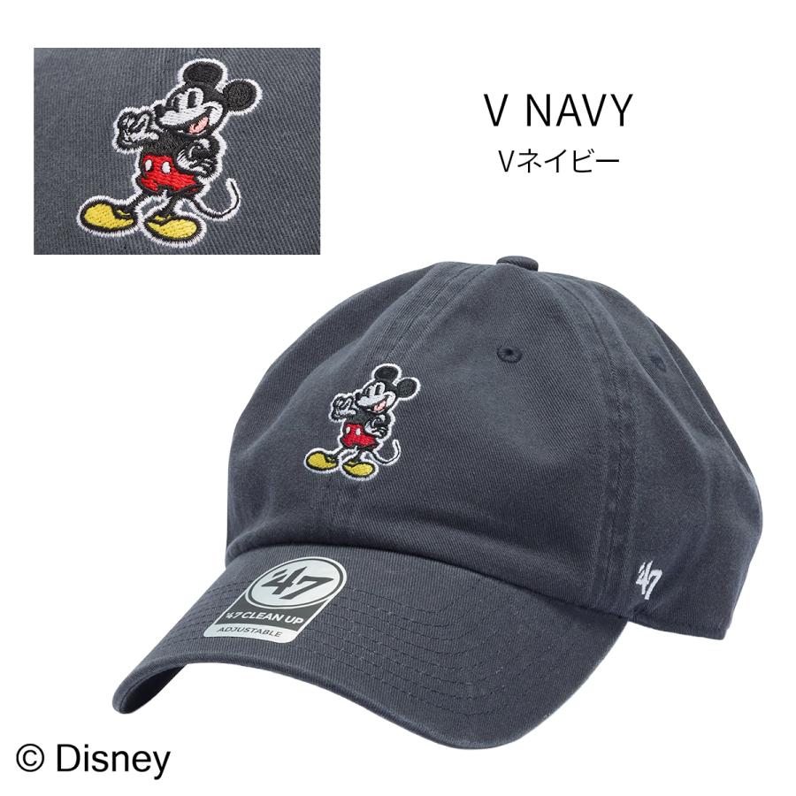 フォーティーセブン クリーンナップディズニー ミッキー ミニー アジャスタブルキャップ カーブバイザー 帽子 '47 CLEAN UP DISNEY | 47 | 09