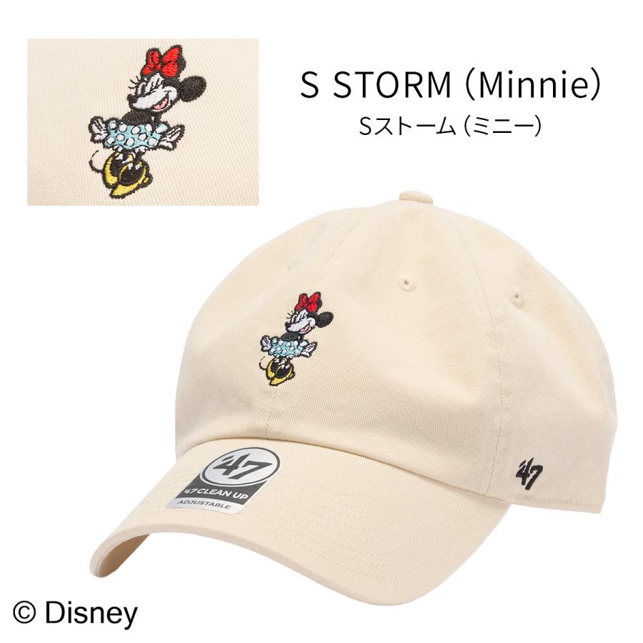 フォーティーセブン クリーンナップディズニー ミッキー ミニー アジャスタブルキャップ カーブバイザー 帽子 '47 CLEAN UP DISNEY | 47 | 12