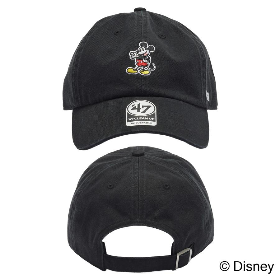 フォーティーセブン クリーンナップディズニー ミッキー ミニー アジャスタブルキャップ カーブバイザー 帽子 '47 CLEAN UP DISNEY | 47 | 14