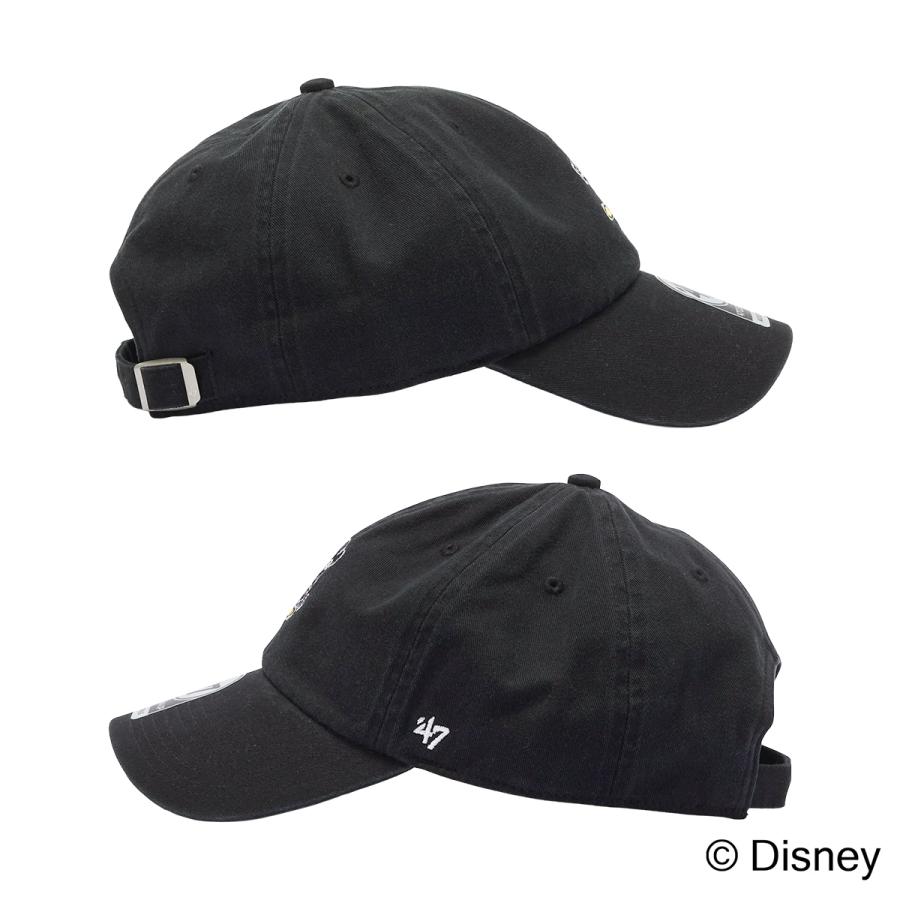 フォーティーセブン クリーンナップディズニー ミッキー ミニー アジャスタブルキャップ カーブバイザー 帽子 '47 CLEAN UP DISNEY | 47 | 15