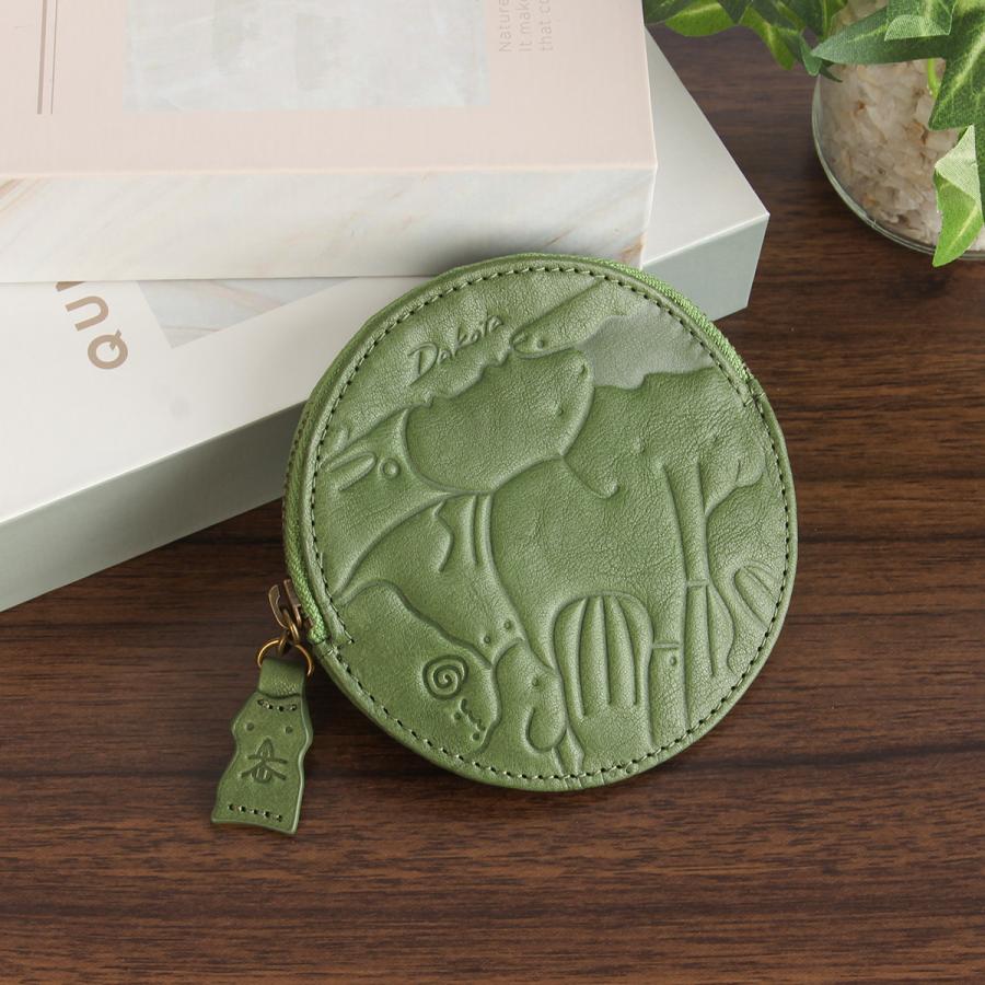 最大42% 1/27限定 ダコタ 小銭入れ コインケース レディース ブランド レザー 本革 軽量 動物パズル柄 アニマル柄 ミニ財布 コインパース Dakota 0030196 | Dakota | 08