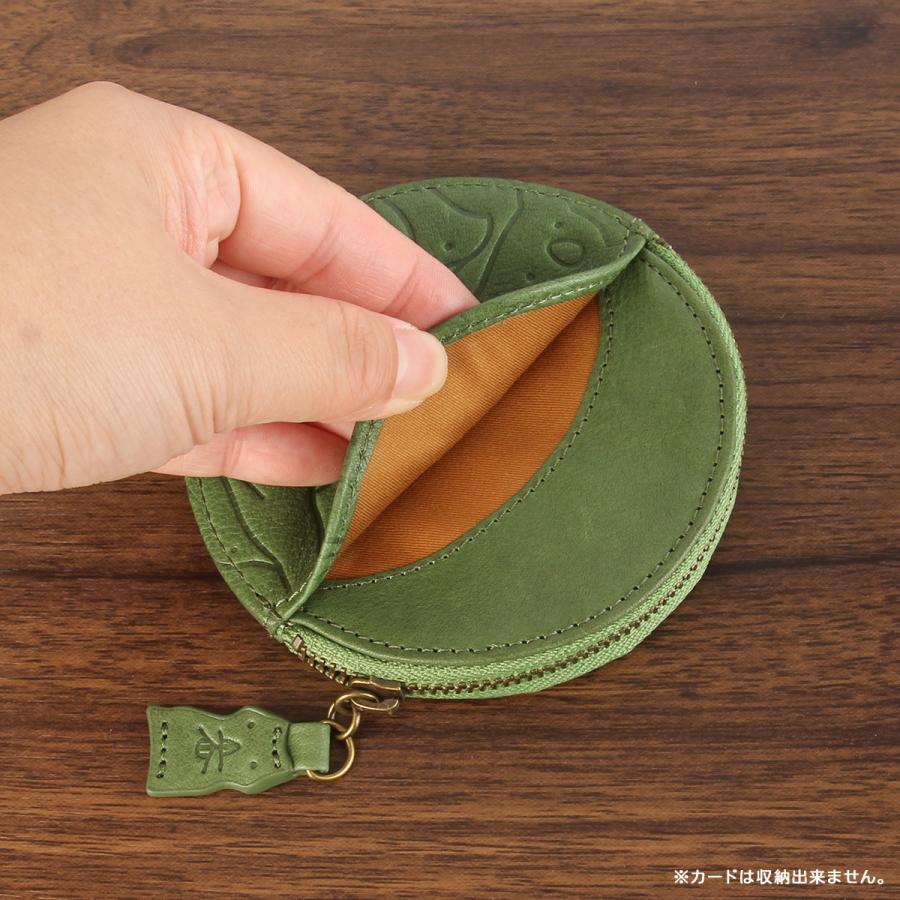 Dakota ブラウン レザー コインケース Dakota ダコタ コインケース がま口財布 小銭入れ 本革 レザー