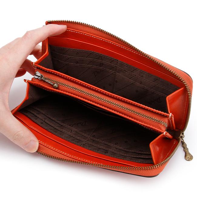 ダコタ 財布 長財布 レディース ブランド レザー 本革 大容量 軽量 L型ファスナー ロングウォレット フォンス Dakota 0030554 在庫限り | Dakota | 10