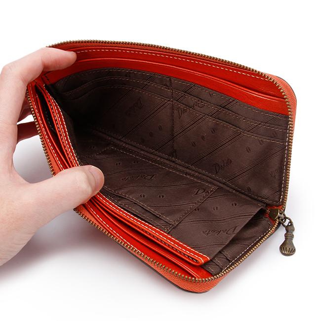 最大41% 1/25限定 ダコタ 財布 長財布 レディース ブランド レザー 本革 大容量 軽量 薄型 L型ファスナー ロングウォレット フォンス Dakota 0030557 在庫限り | Dakota | 13