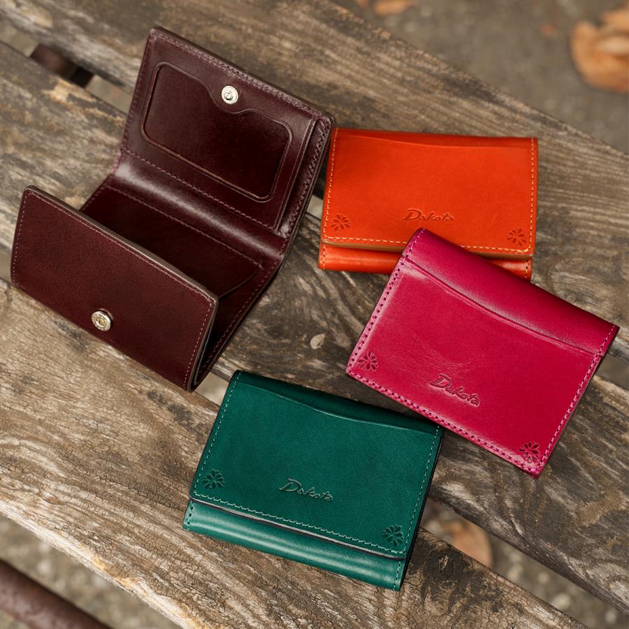 最大50% 3/25限定 ダコタ バンビーナ2 三つ折り財布 本革 Box型小銭入れ Dakota Bambina2 0030841 | Dakota | 09