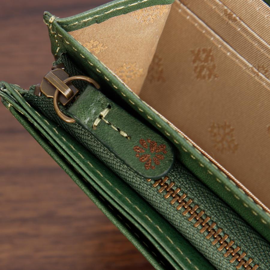 最大51% 12/28限定 ダコタ 長財布 レディース ブランド イタリア製レザー 本革 大容量 花柄 フラップ型 ロングウォレット Dakota マーゴット 0031602 | Dakota | 15