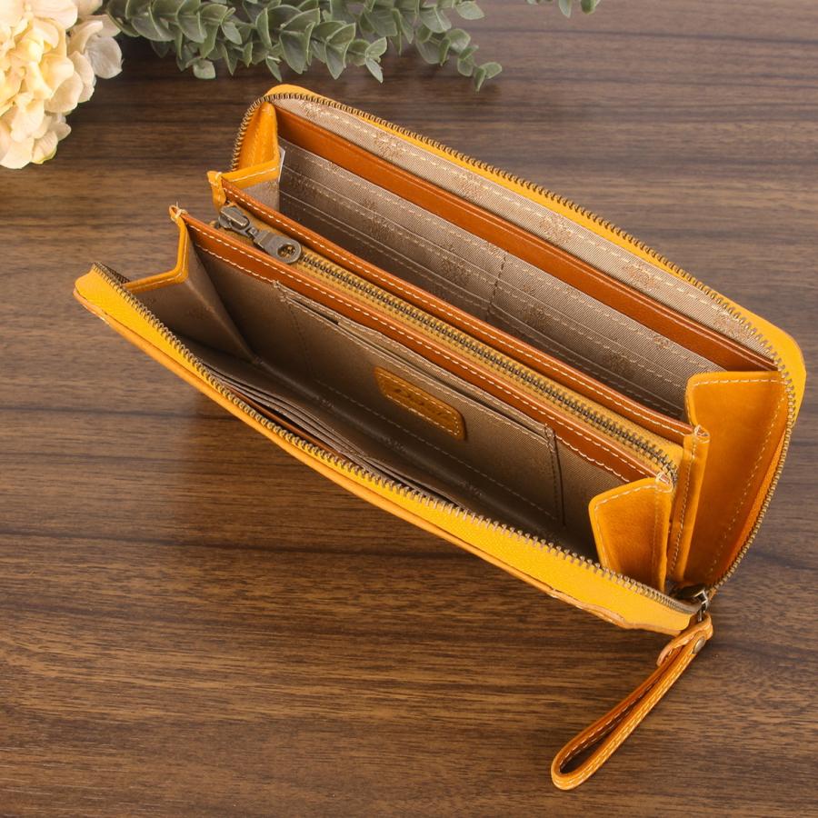 最大40% 9/9限定 ダコタ 長財布 レディース ブランド レザー 本革 大容量 軽量 ラウンドファスナー ロングウォレット Dakota Perline ペルリーネ 0031703 | Dakota | 11