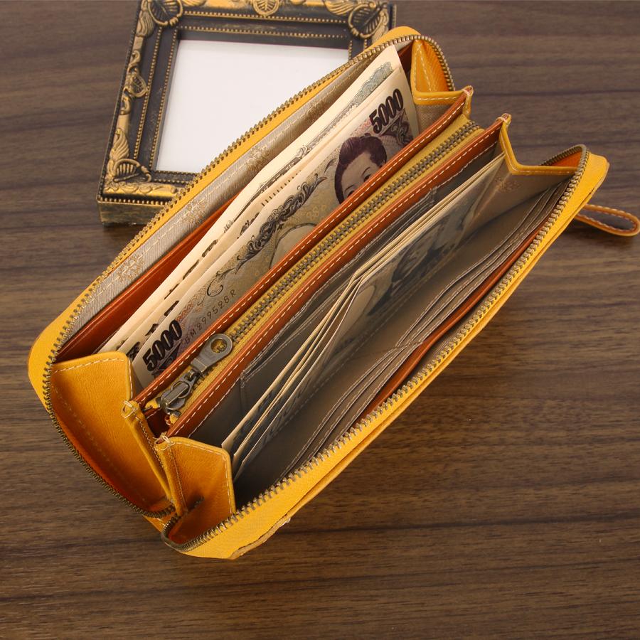 最大42% 4/28から ダコタ 長財布 レディース ブランド レザー 本革 大容量 軽量 ラウンドファスナー ロングウォレット Dakota Perline ペルリーネ 0031703 | Dakota | 12