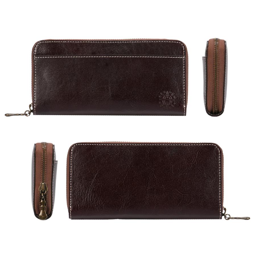 最大51% 3/11限定 ダコタ フォンス2 長財布 ラウンドファスナー?本革 イタリア製牛革 Dakota Fons2 0031806 | Dakota | 08