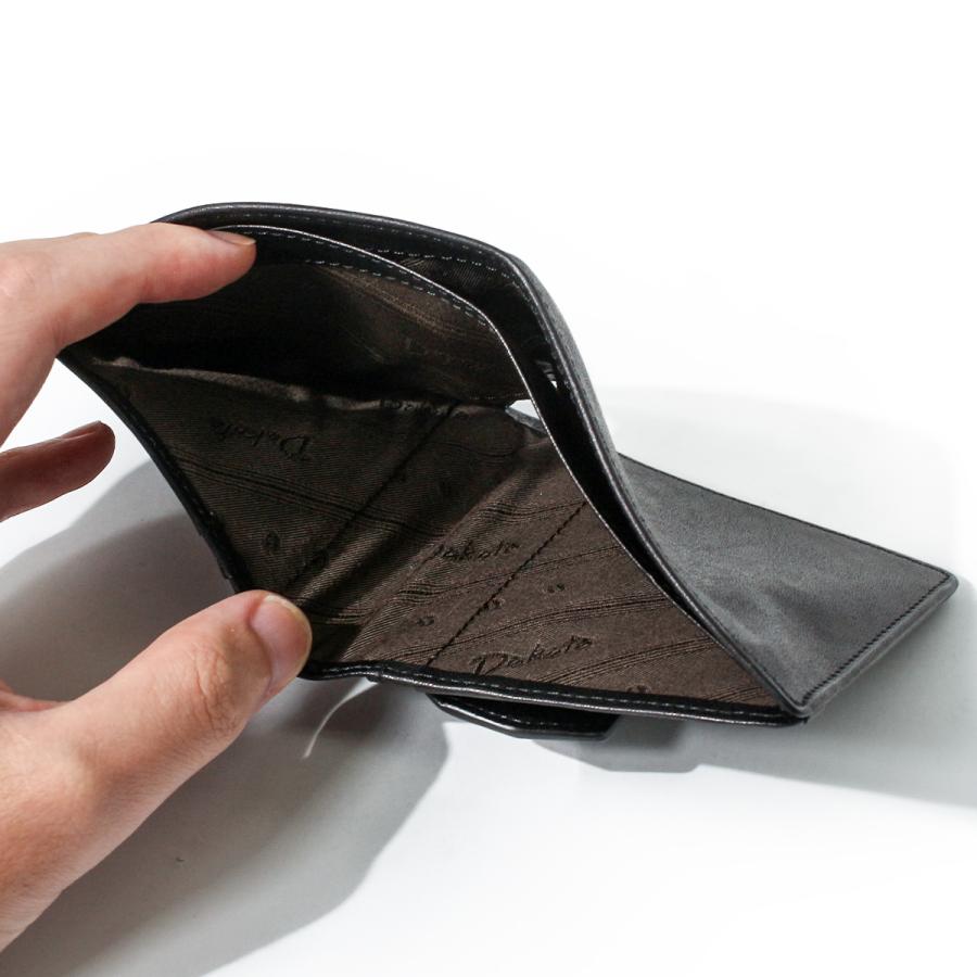 最大50% 1/25限定 ダコタ ブラックレーベル フリムジー 財布 二つ折り財布 メンズ ブランド レザー 本革 薄い Dakota BLACK LABEL 0620030 | Dakota | 13