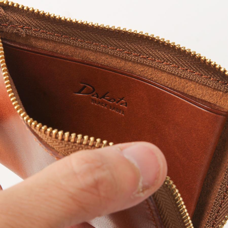 最大41% 4/25限定 ダコタ ブラックレーベル ヒルツ ミニ財布 ミニウォレット メンズ ブランド レザー 本革 L字ファスナー Dakota BLACK LABEL 0620083 | Dakota BLACK LABEL | 15