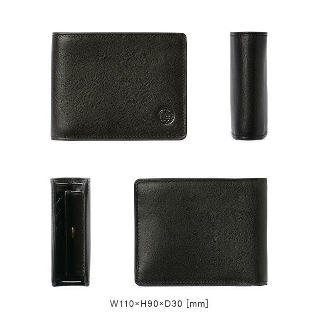 Dakota 二つ折り財布 黒 レザー Dakota（ダコタ） 最大55% 12/21まで ブラックレーベル 財布 二つ折り