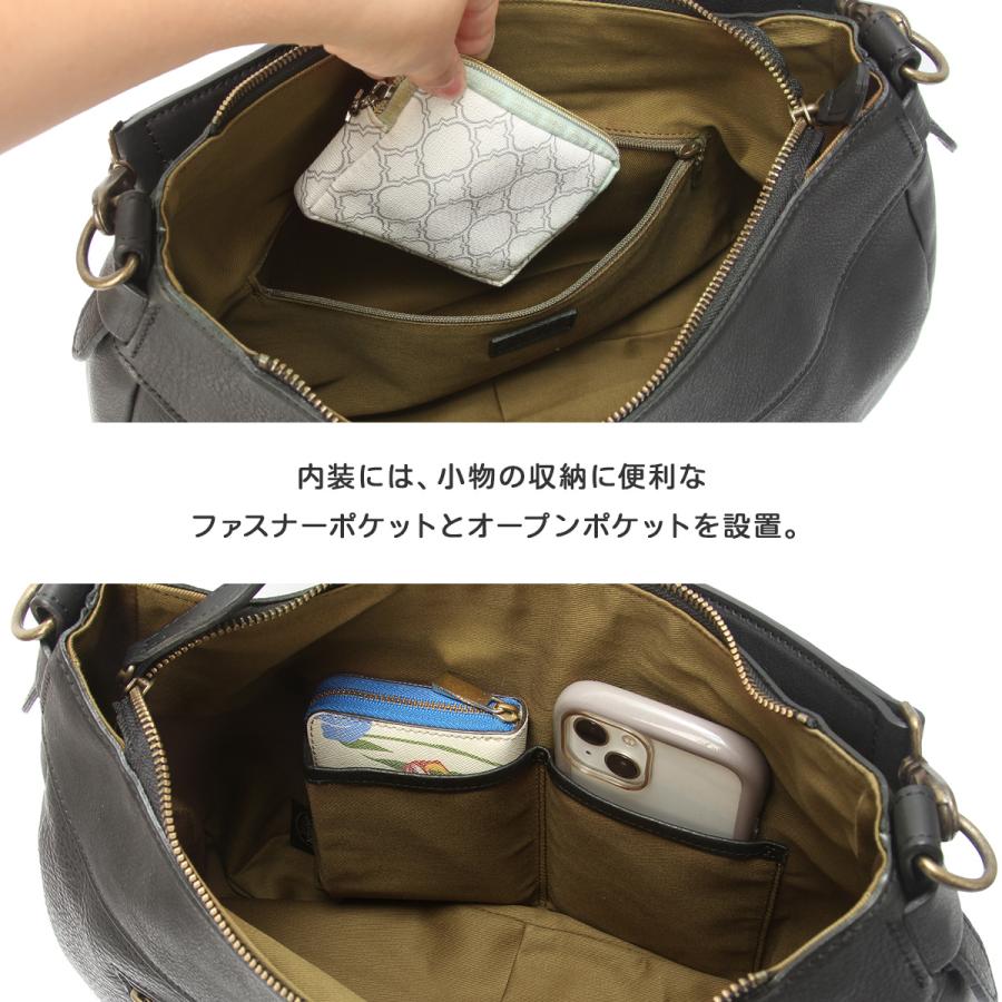 ダコタ リバティ ショルダーバッグ ハンドバッグ レディース ブランド レザー 本革 斜めがけバッグ 日本製 大人 上品 2WAY Dakota 1033465 | Dakota | 13