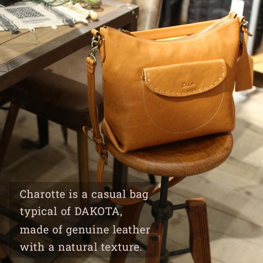 ダコタ ショルダーバッグ レディース ブランド レザー 本革 軽量 日本製 斜めがけ 肩掛け 2WAY B5 Dakota シャーロット 1034665 | Dakota | 05