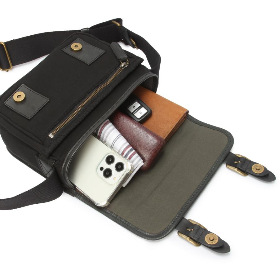 最大46% 2/19限定 ダコタ ブラックレーベル フルーエント ショルダーバッグ メンズ ブランド 斜めがけバッグ 撥水 Dakota BLACK LABEL 1623600 | Dakota BLACK LABEL | 09