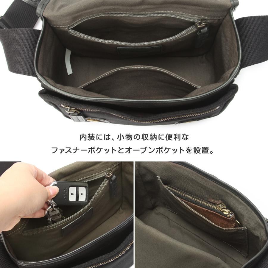 最大46% 2/19限定 ダコタ ブラックレーベル フルーエント ショルダーバッグ メンズ ブランド 斜めがけバッグ 撥水 Dakota BLACK LABEL 1623600 | Dakota BLACK LABEL | 11