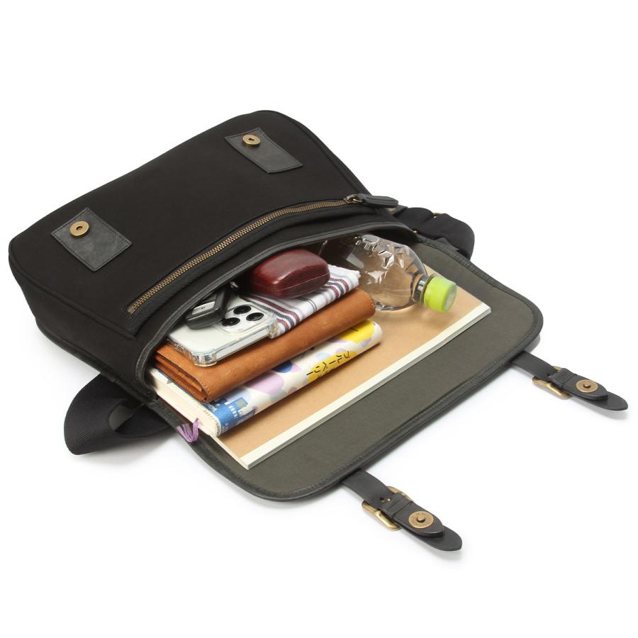 最大50% 1/25限定 ダコタ ブラックレーベル フルーエント ショルダーバッグ メンズ ブランド 斜めがけバッグ 撥水 A4 PC 14インチ Dakota BLACK LABEL 1623601 | Dakota BLACK LABEL | 09