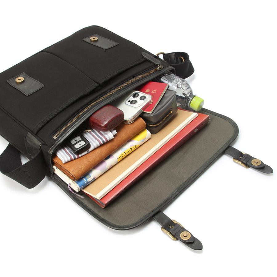 最大46% 2/19限定 ダコタ ブラックレーベル フルーエント ショルダーバッグ メンズ ブランド 斜めがけバッグ 撥水 A4 PC 14インチ Dakota BLACK LABEL 1623602 | Dakota BLACK LABEL | 09