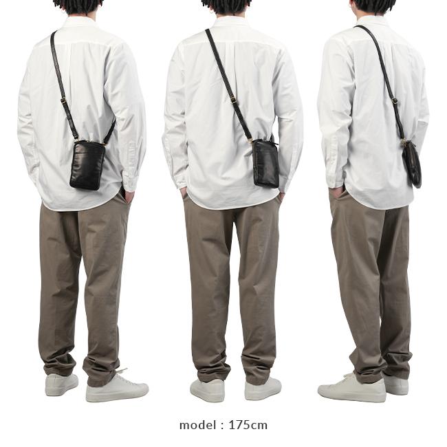 最大51% 1/13限定 ダコタ ブラックレーベル ショルダーポーチ メンズ ブランド レザー 本革 日本製 Dakota BLACK LABEL ホースト3 1623800 | Dakota | 06