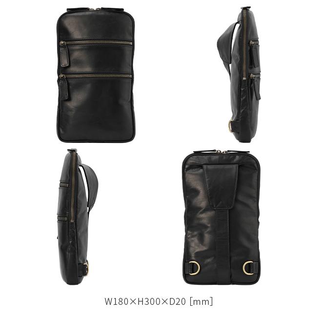 Dakota ダコタ ブラックレーベル ボディバッグ ワンショルダーバッグ