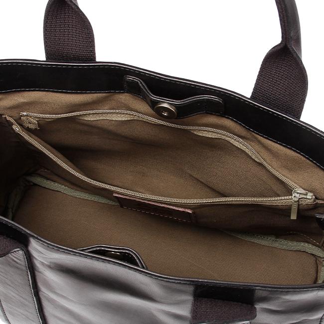 最大46% 2/19限定 ダコタ ブラックレーベル トートバッグ メンズ ブランド レザー 本革 軽量 日本製 小さめ A5 Dakota BLACK LABEL ホースト3 1623803 | Dakota | 10