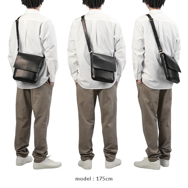 最大50% 1/25限定 ダコタ ブラックレーベル ショルダーバッグ メンズ ブランド レザー 本革 軽量 薄型 縦型 A5 Dakota BLACK LABEL ホースト3 1623804 | Dakota | 06