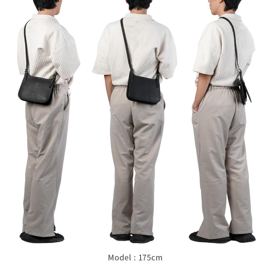 最大46% 2/19限定 ダコタ ブラックレーベル エイエムエイト ショルダーバッグ メンズ ブランド レザー 本革 日本製 撥水 Dakota BLACK LABEL AM8 1623900 | Dakota | 05