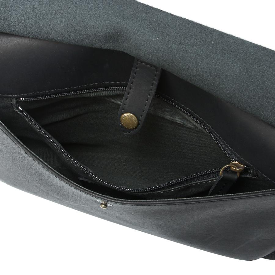 最大50% 1/15限定 ダコタ ブラックレーベル エイエムエイト ショルダーバッグ メンズ ブランド レザー 本革 日本製 撥水 Dakota BLACK LABEL AM8 1623901 | Dakota | 09