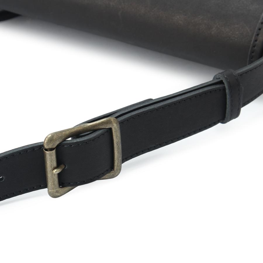 最大50% 1/15限定 ダコタ ブラックレーベル エイエムエイト ショルダーバッグ メンズ ブランド レザー 本革 日本製 撥水 A5 Dakota BLACK LABEL AM8 1623902 | Dakota | 14