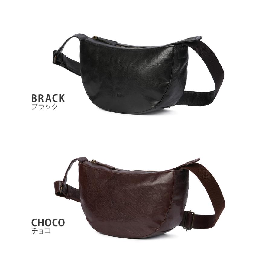 最大46% 2/19限定 ダコタ ブラックレーベル ショルダーバッグ メンズ ブランド レザー 本革 軽量 日本製 小さめ 斜めがけ 舟型 Dakota BLACK LABEL 1624200 | Dakota BLACK LABEL | 04