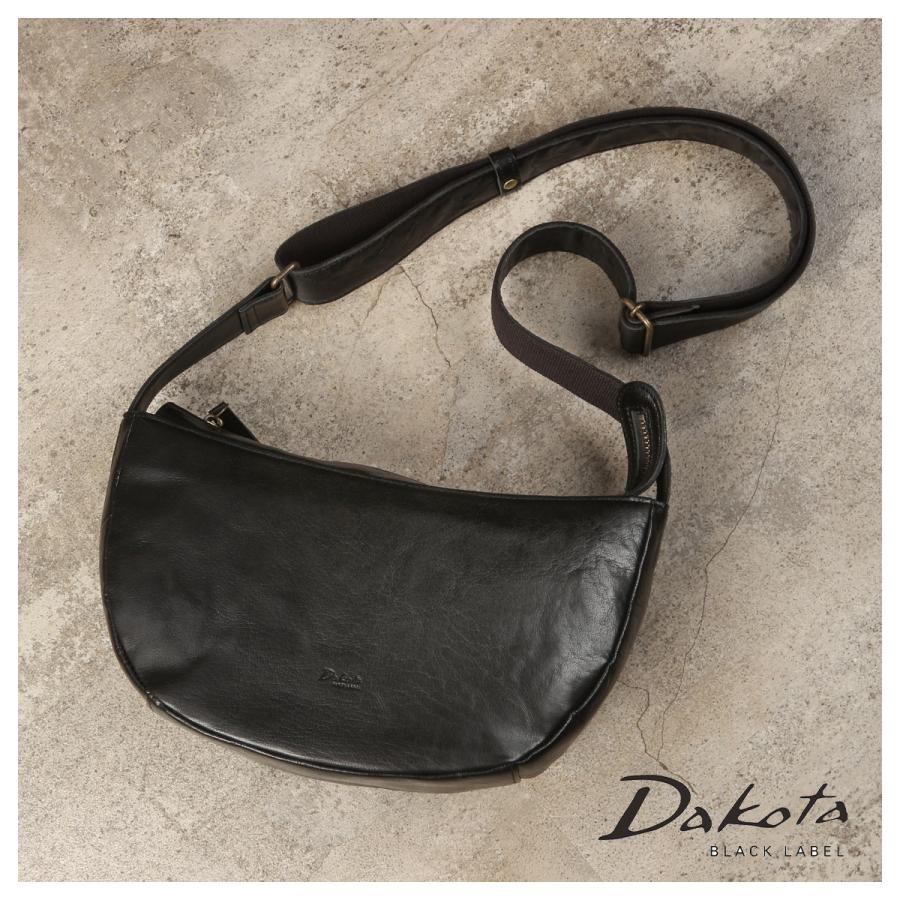 最大46% 2/19限定 ダコタ ブラックレーベル ショルダーバッグ メンズ ブランド レザー 本革 軽量 日本製 小さめ 斜めがけ 舟型 Dakota BLACK LABEL 1624200 | Dakota BLACK LABEL | 08
