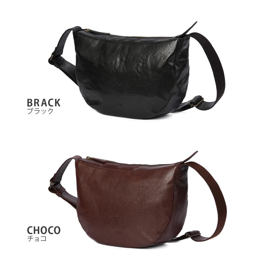 最大51% 1/13限定 ダコタ ブラックレーベル ショルダーバッグ メンズ ブランド レザー 本革 軽量 日本製  斜めがけ 舟型 三日月形 Dakota BLACK LABEL 1624201 | Dakota BLACK LABEL | 04