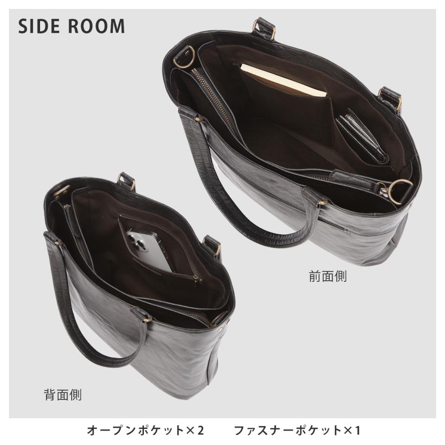 最大46% 2/19限定 ダコタ ブラックレーベル トートバッグ メンズ ブランド レザー 本革 軽量 日本製 肩掛け 2WAY ショルダートート Dakota BLACK LABEL 1624202 | Dakota BLACK LABEL | 12