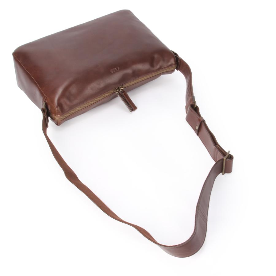 最大50% 1/25限定 ダコタ ブラックレーベル ショルダーバッグ メンズ ブランド レザー 本革 日本製 大きめ 斜めがけ A4 ルーク Dakota BLACK LABEL 1624702 | Dakota BLACK LABEL | 14