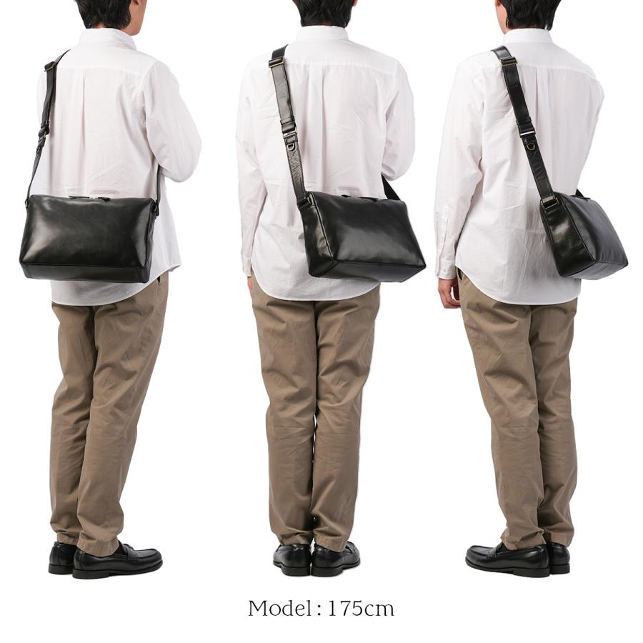 商品レビューで+5%｜ダコタ ブラックレーベル ショルダーバッグ メンズ ブランド レザー 本革 日本製 大きめ 斜めがけ A4 ルーク Dakota BLACK LABEL 1624702 Dakota BLACK LABEL 最大51% 1/13限定 ダコタ ブラックレーベル